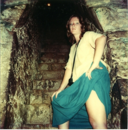 Connie, INSIDE the Pyramid, 1979