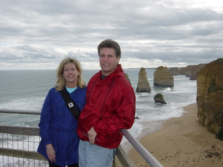 My wife, Maria, and me in Victoria, Australia