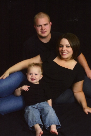 My daughter Amy & her family, David & cody