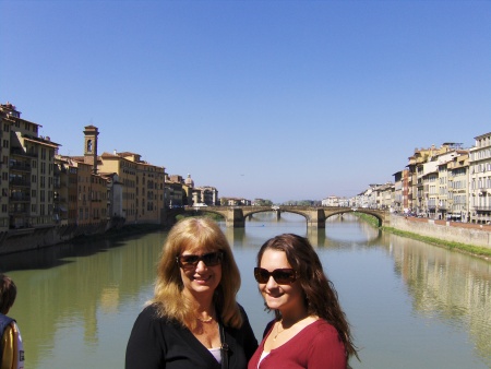 with Alyssa in Florence
