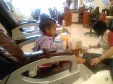 My first Pedicure