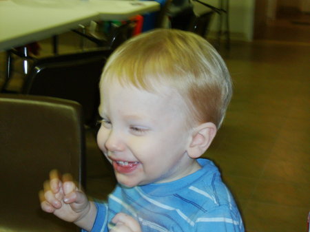 Logan Aultman grandson 14 months