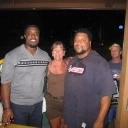 Santana Dtoson, me & Gilbert Brown