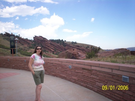 Me at Red Rocks CO in Sept. 2006