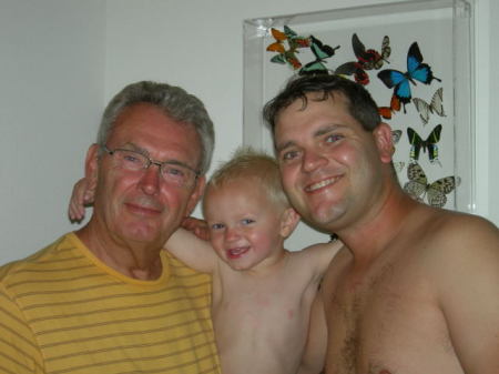 Gary, son Ryan & grandson Colby