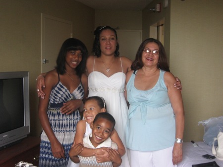 Me, Mom, Baby, Niece, & Nephew