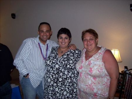 My brother Tony, sister Andrea & me