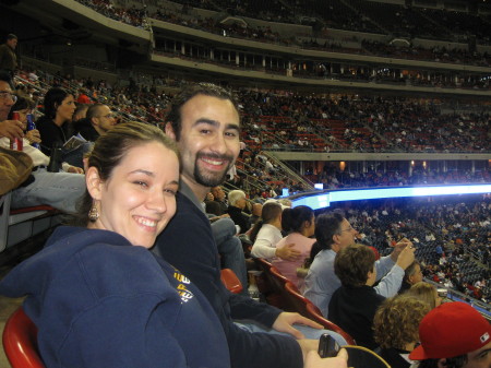 Chris and Kelli at the Game