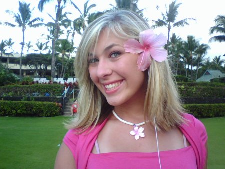 My daughter, Crystal in Maui