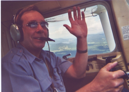 Flying near Loon Lake