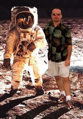 Me on the moon