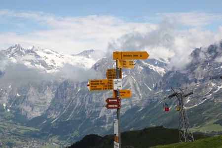 Hike starting point, Interlaken