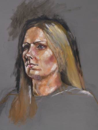 "Portrait Study--Gina"