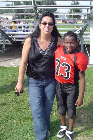 bonnetta and kyree 1st yr football