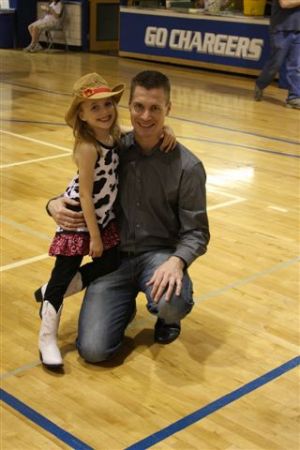 Daddy daughter square dance...