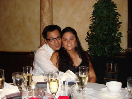 Mike & I at my cousins wedding -- 2007