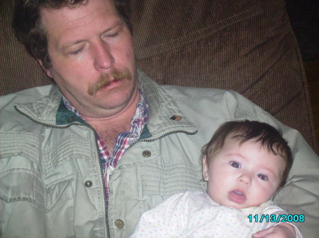 grandpa with our grandbaby!