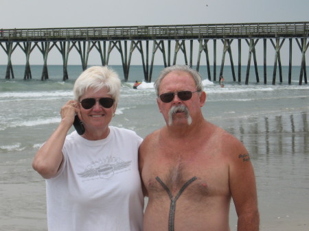 Jan & I at Myrtle Beach, SC Motorcycle Rally