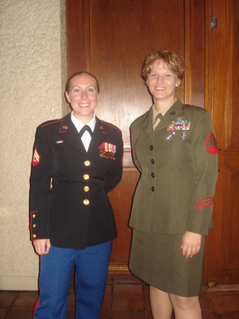 Summer and Friend at Marine Corps Ball 2007