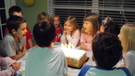Lauryn's 7th birthday party