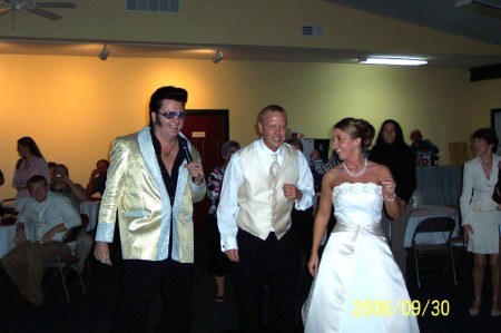 Elvis was in the house