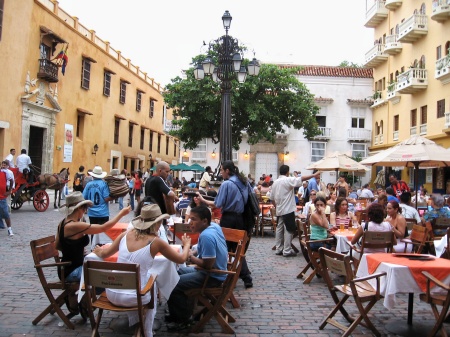 Cartagena 2006- Plaza santo domingo