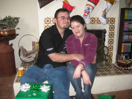 My son Pete and his fiance, Alice