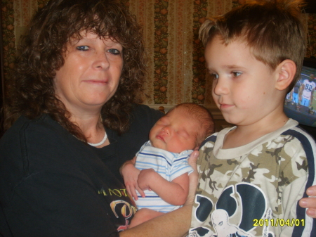 Me & Grandson Austin & Son Devon