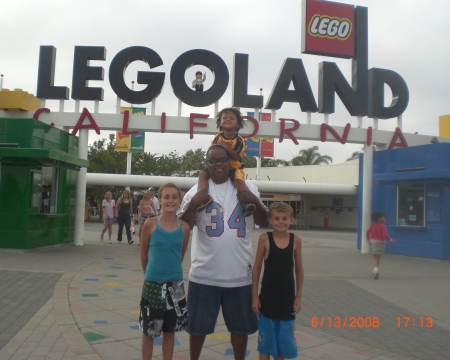My family at Legoland