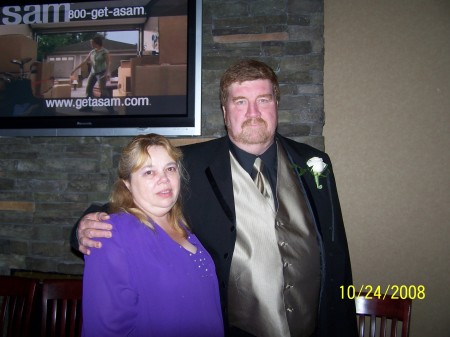 My sister, Darcee and her husband, Dennis