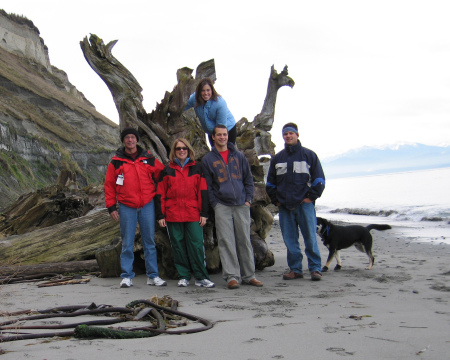 Our family, Whidbey Island, WA