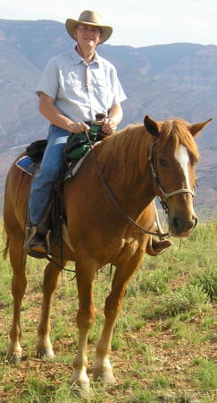 Big Horn Mountains, WY atop Tumbleweed 7/05