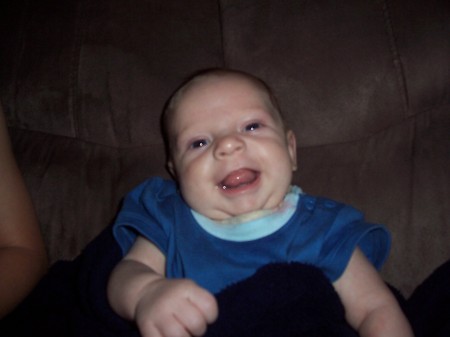 Our grandson Syrus at 3 months