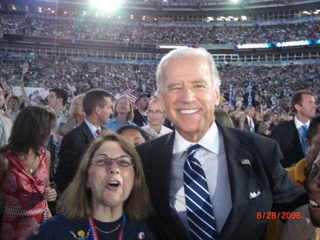 Joe Biden at Invesco Field