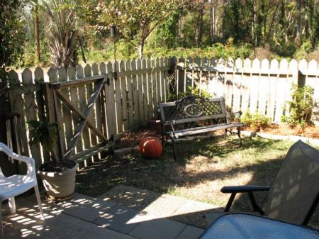 Back Yard in Myrtle Beach Condo