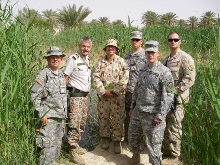 at an oasis in Al Anbar Province - May 2007