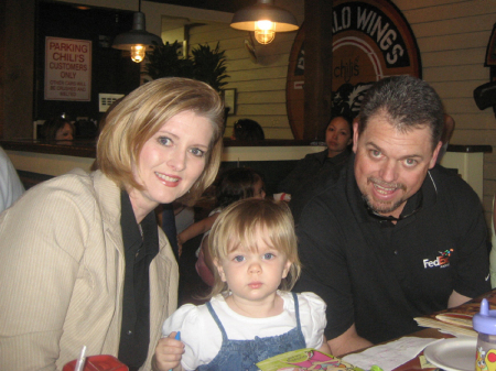 My brother, his wife Lynn and daughter Gracie