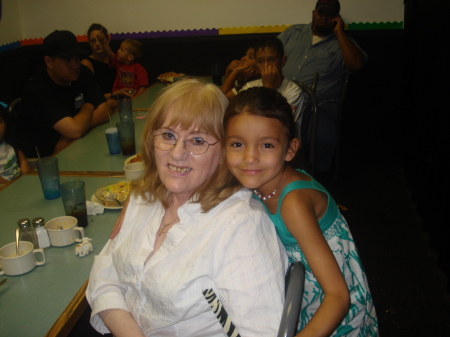 Grandma Veva and my baby Hunter