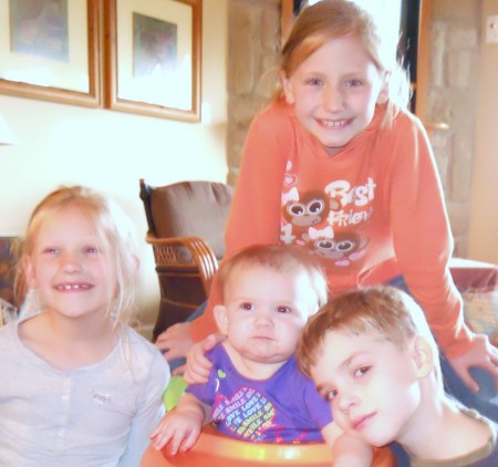 All four of our grandkids!!