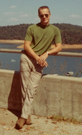 Joe at Norris dam 1968