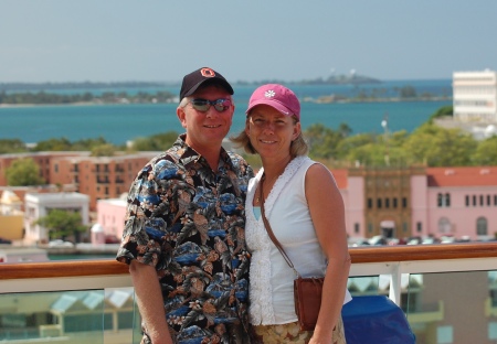 Kevin & I on a Caribbean Cruise-Feb. 08