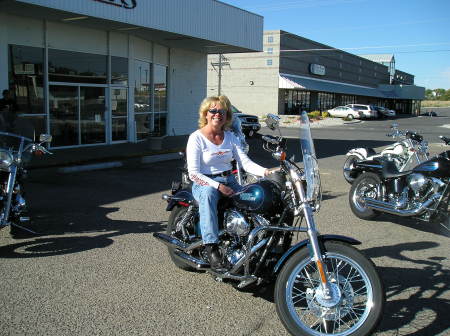 Me and my 2004 Harley Lowrider    Oct 2004