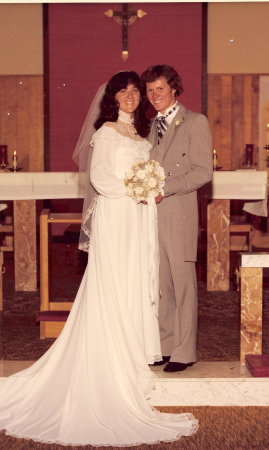 Our wedding May 1981