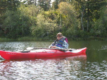 Jim on Sutton Lake.