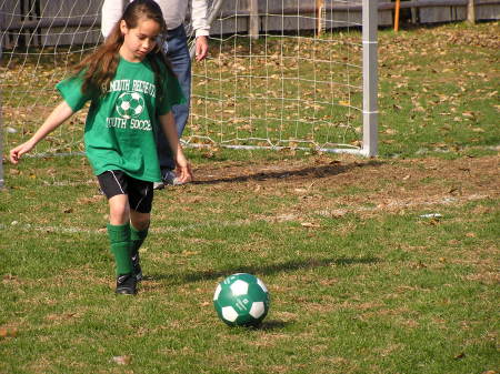 Shelbie at soccer