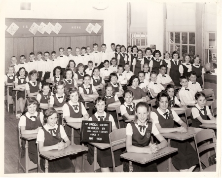 Mrs. O'Grady's Class  Grade 5  1960