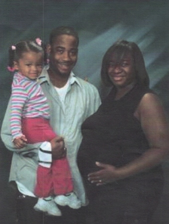 Curtis Jr., wife Ta'nia & Ca'brie