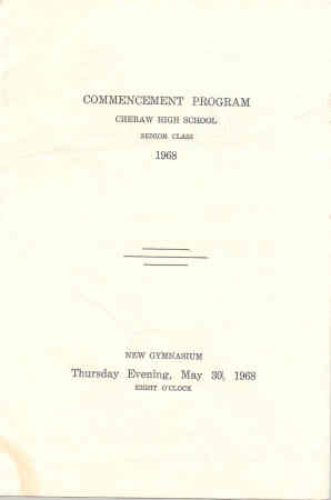 1968 Commencement