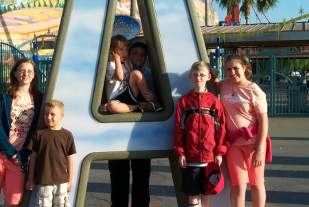 Kids at California Adventure, 2008