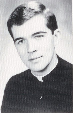 Walter Crepeau during his seminary days